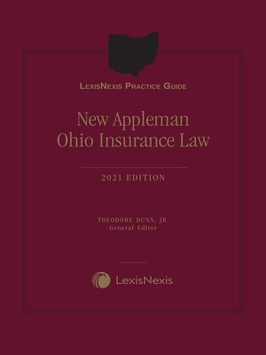 cover image of LexisNexis Practice Guide: New Appleman Ohio Insurance Law
